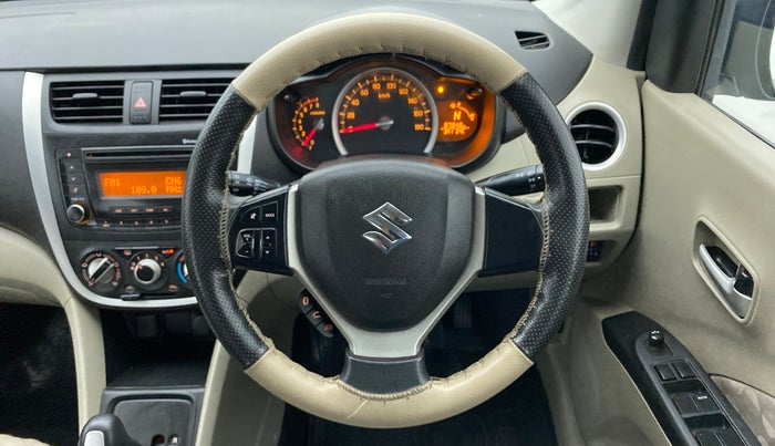 2016 Maruti Celerio ZXI OPT AMT, Petrol, Automatic, 88,127 km, Steering Wheel Close Up