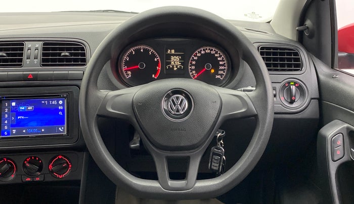 2018 Volkswagen Polo Trendline 1.0 L Petrol, Petrol, Manual, 35,882 km, Steering Wheel Close Up