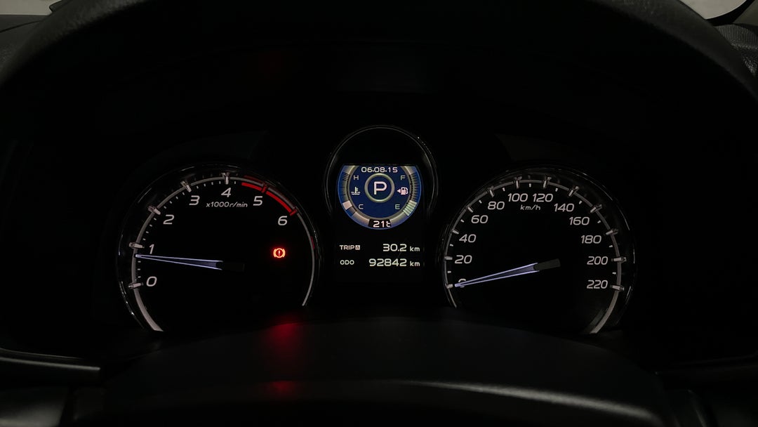2019 Isuzu MU-X Ls-m (4x4), Automatic, 92842 km, Odometer View