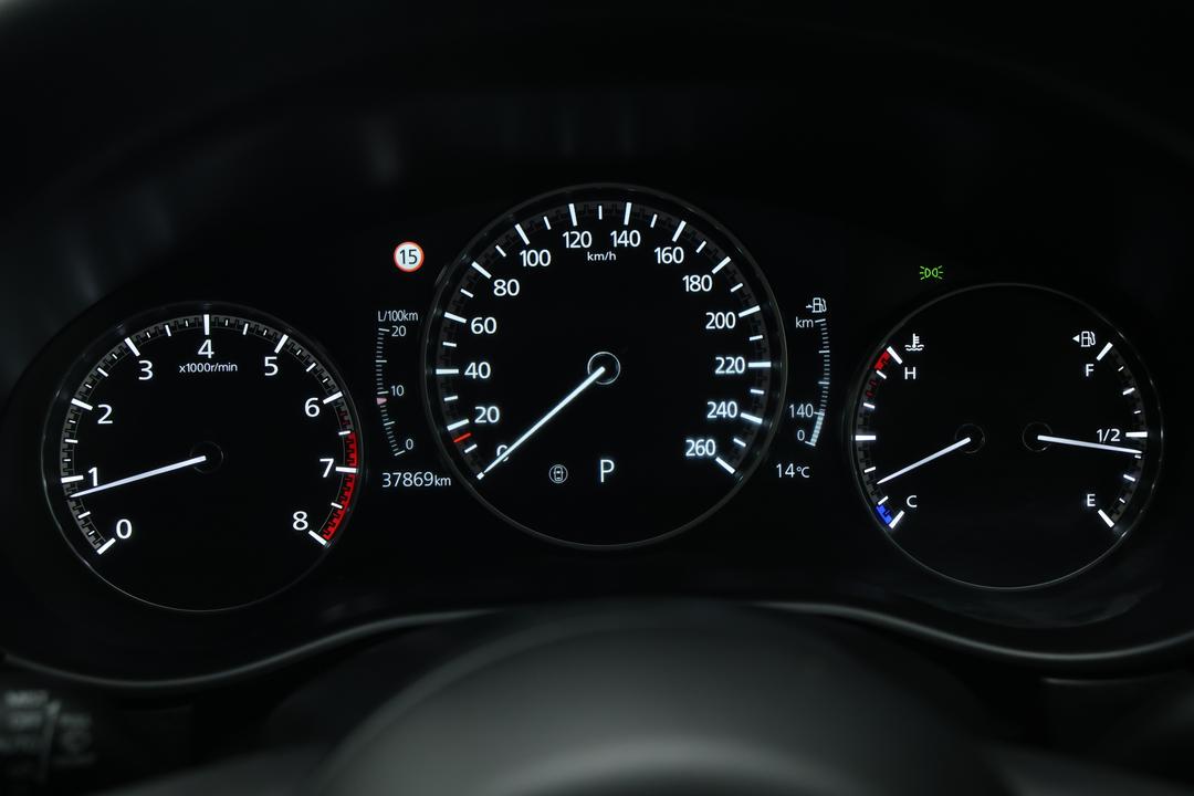 2022 Mazda CX-30 G25 Touring (AWD), Automatic, 37869 km, Odometer View