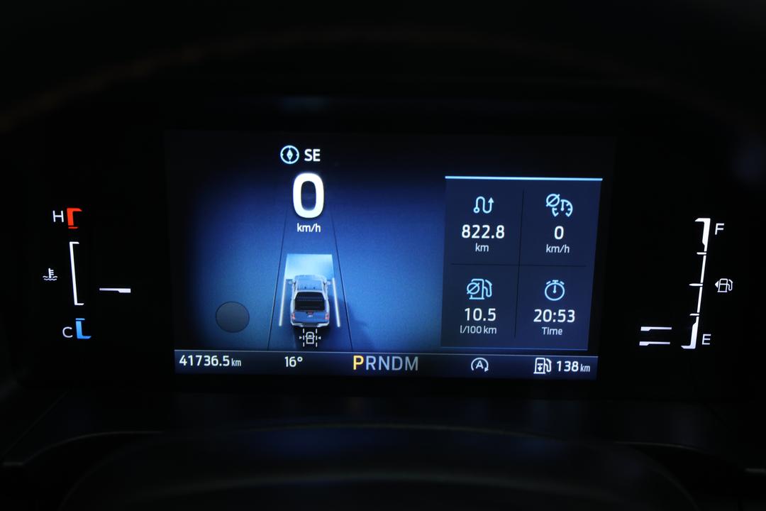2023 Ford Ranger Wildtrak 3.0 (4x4), Automatic, 41736 km, Odometer View