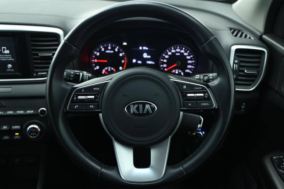 2020 Kia Sportage S (FWD), Automatic, 77651 km, Steering Wheel Close-up