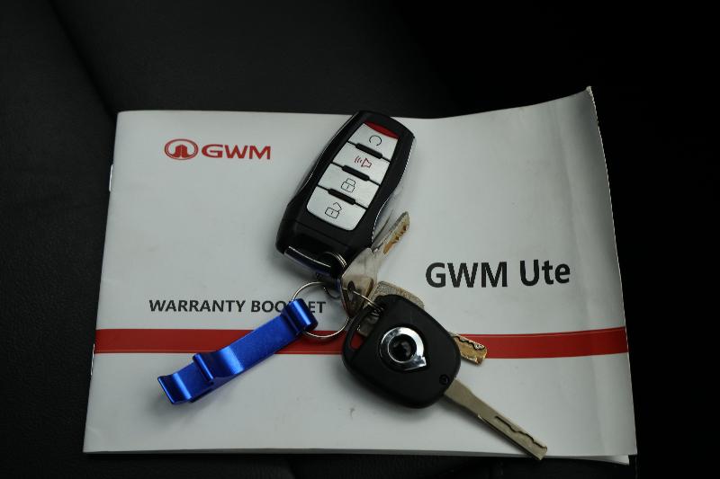 2020 GWM Ute Cannon-l (4x4), Automatic, 92531 km, Key Close-up
