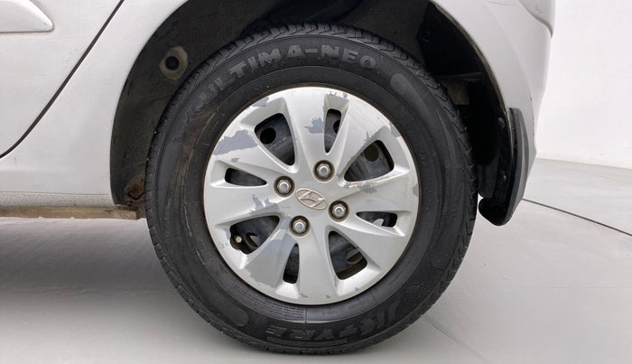 2011 Hyundai i10 SPORTZ 1.2 AT, Petrol, Automatic, 61,609 km, Left Rear Wheel
