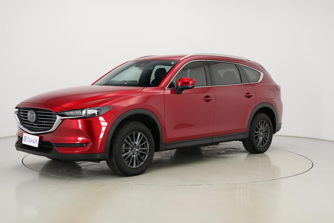 2022 Mazda CX-8 Touring (FWD), Automatic, 34948 km, Left Front Diagonal (45- Degree) View