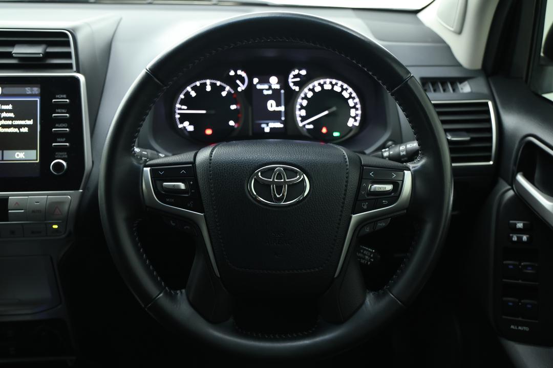 2021 Toyota Landcruiser Prado Vx, Automatic, 80408 km, On-Roof Controls/Sunglass holder