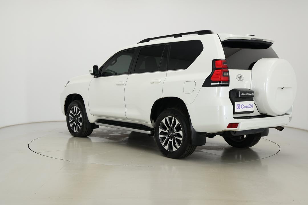 2021 Toyota Landcruiser Prado Vx, Automatic, 80408 km, Left Back Diagonal (45- Degree) View