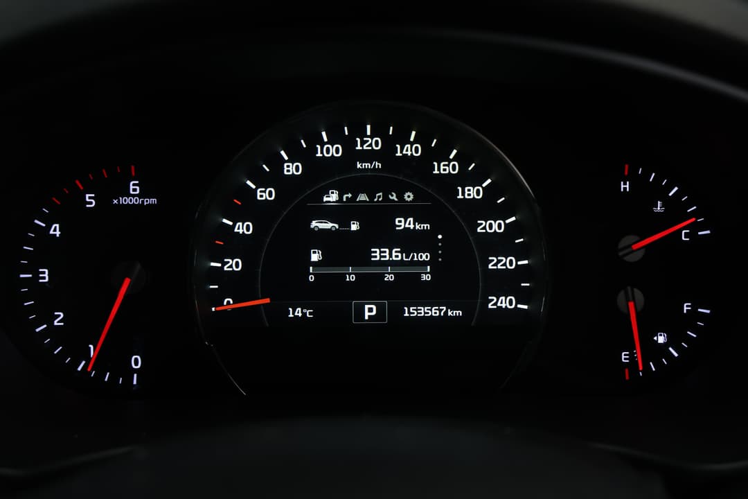 2017 Kia Sorento Gt-line (4x4), Automatic, 153567 km, Odometer View