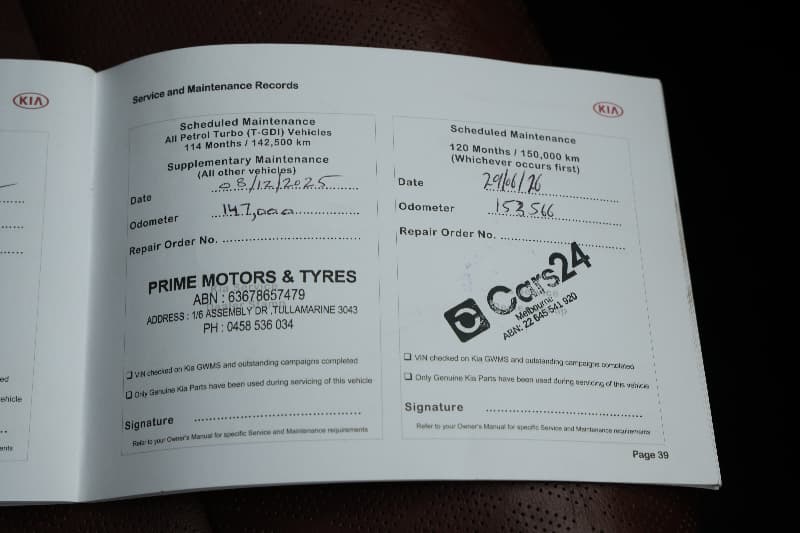 2017 Kia Sorento Gt-line (4x4), Automatic, 153567 km, Service History