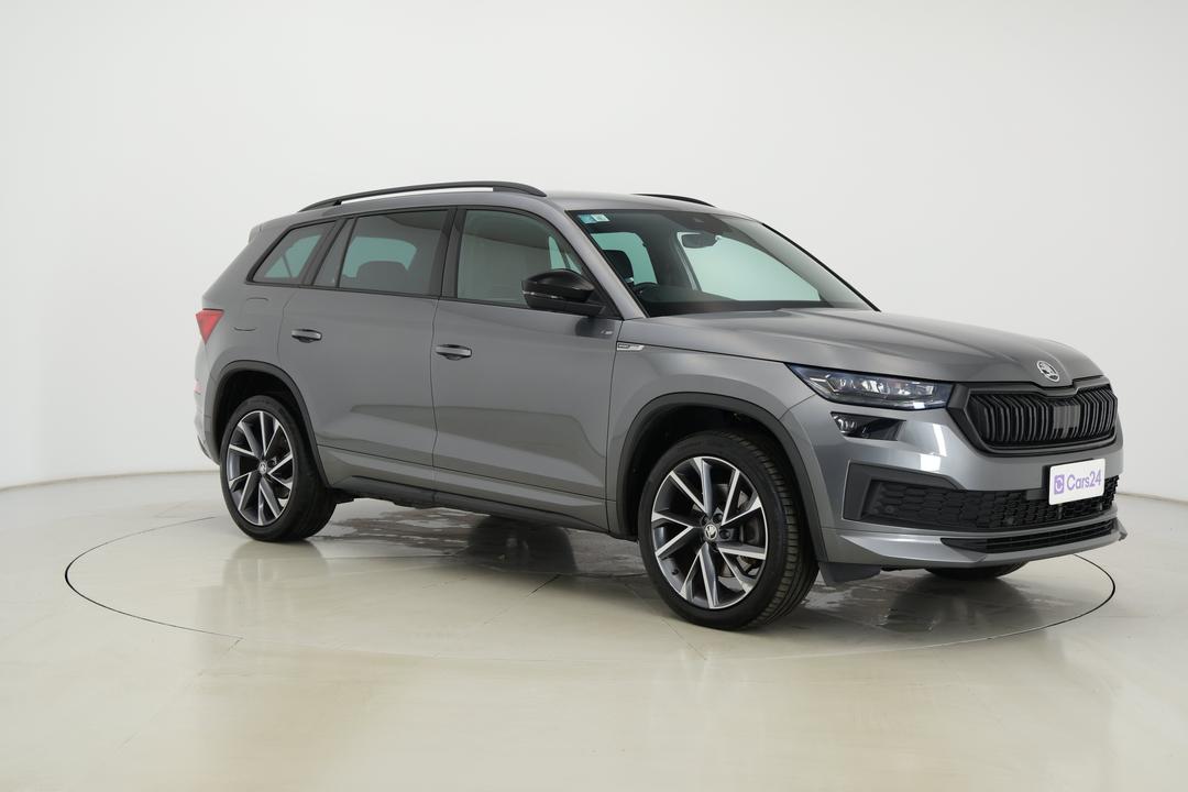 2022 SKODA Kodiaq Sportline (4x4) 132tsi, Automatic, 47727 km, Right Front Diagonal (45- Degree) View