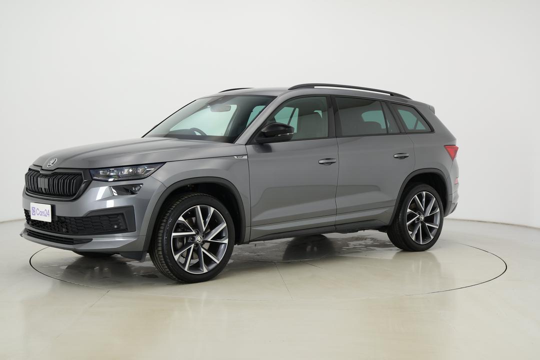 2022 SKODA Kodiaq Sportline (4x4) 132tsi, Automatic, 47727 km, Left Front Diagonal (45- Degree) View