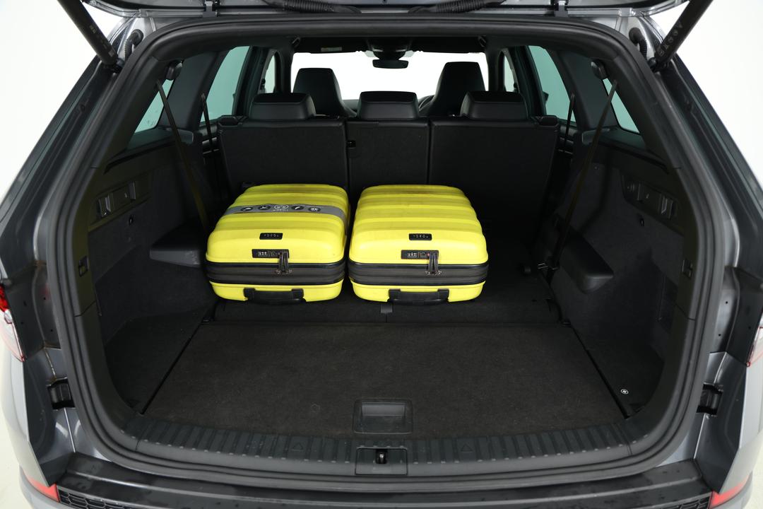 2022 SKODA Kodiaq Sportline (4x4) 132tsi, Automatic, 47727 km, Boot Inside View with Luggage