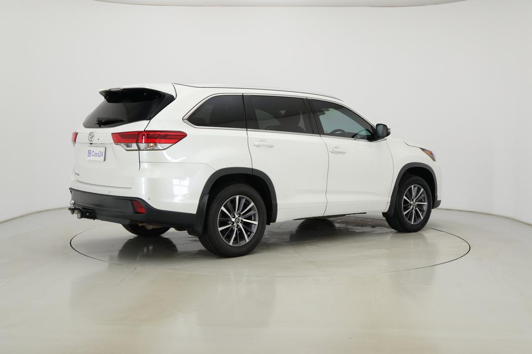2019 Toyota Kluger Gxl (4x2), Automatic, 67886 km, Right Back Diagonal (45- Degree) View