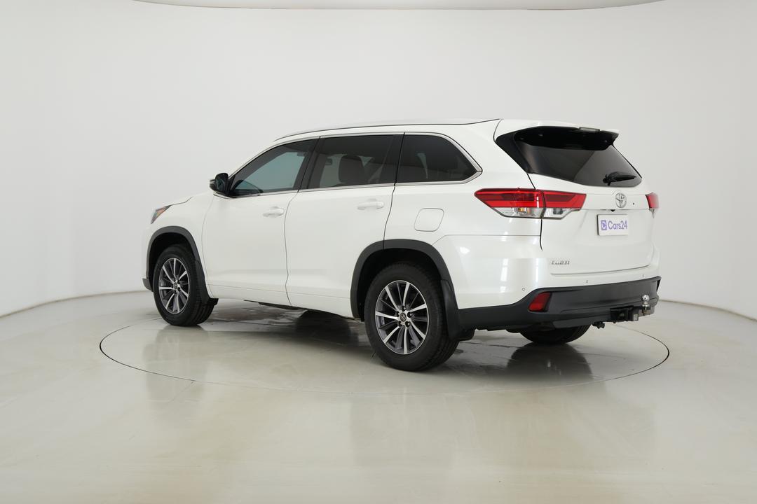 2019 Toyota Kluger Gxl (4x2), Automatic, 67886 km, Left Back Diagonal (45- Degree) View