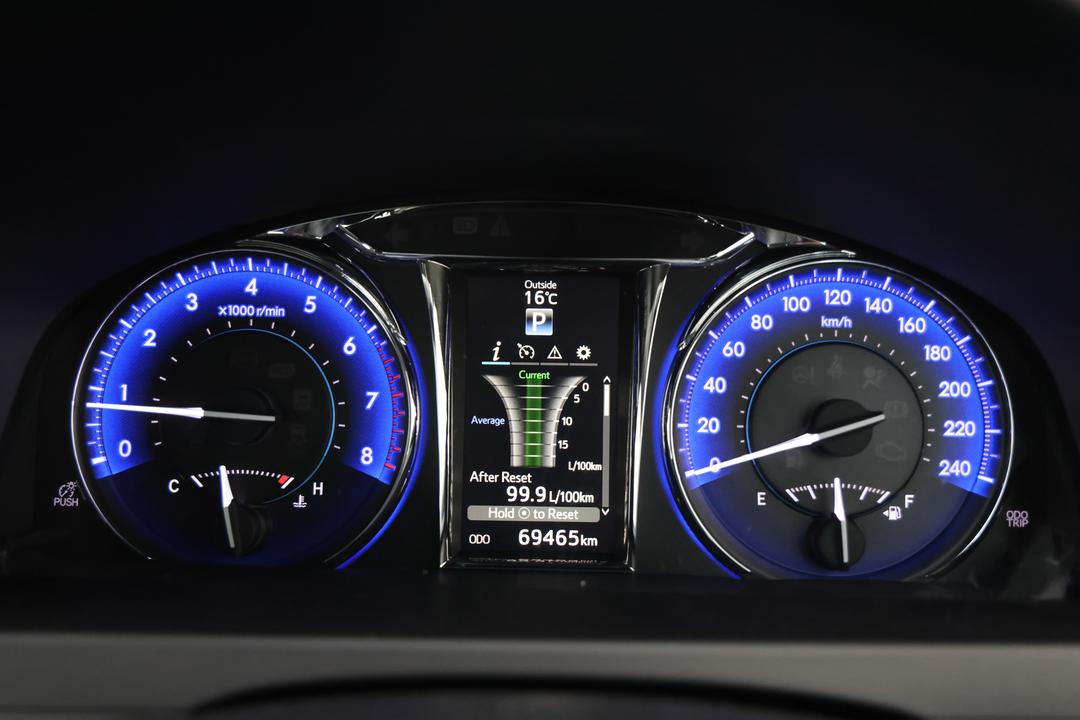 2016 Toyota Camry Atara S, Automatic, 69465 km, Odometer View