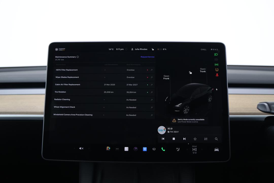 2022 Tesla Model Y Rear-wheel Drive, Automatic, 31741 km, Service History