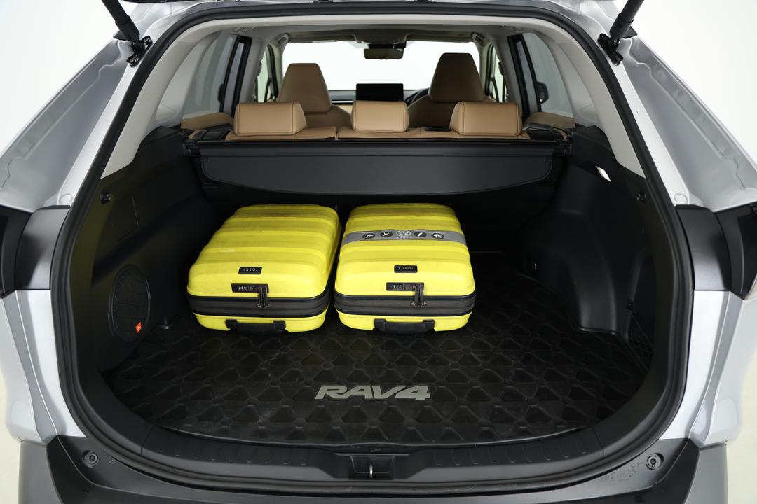 2025 Toyota RAV4 Cruiser (AWD) Hybrid, Automatic, 4124 km, Boot Inside View with Luggage
