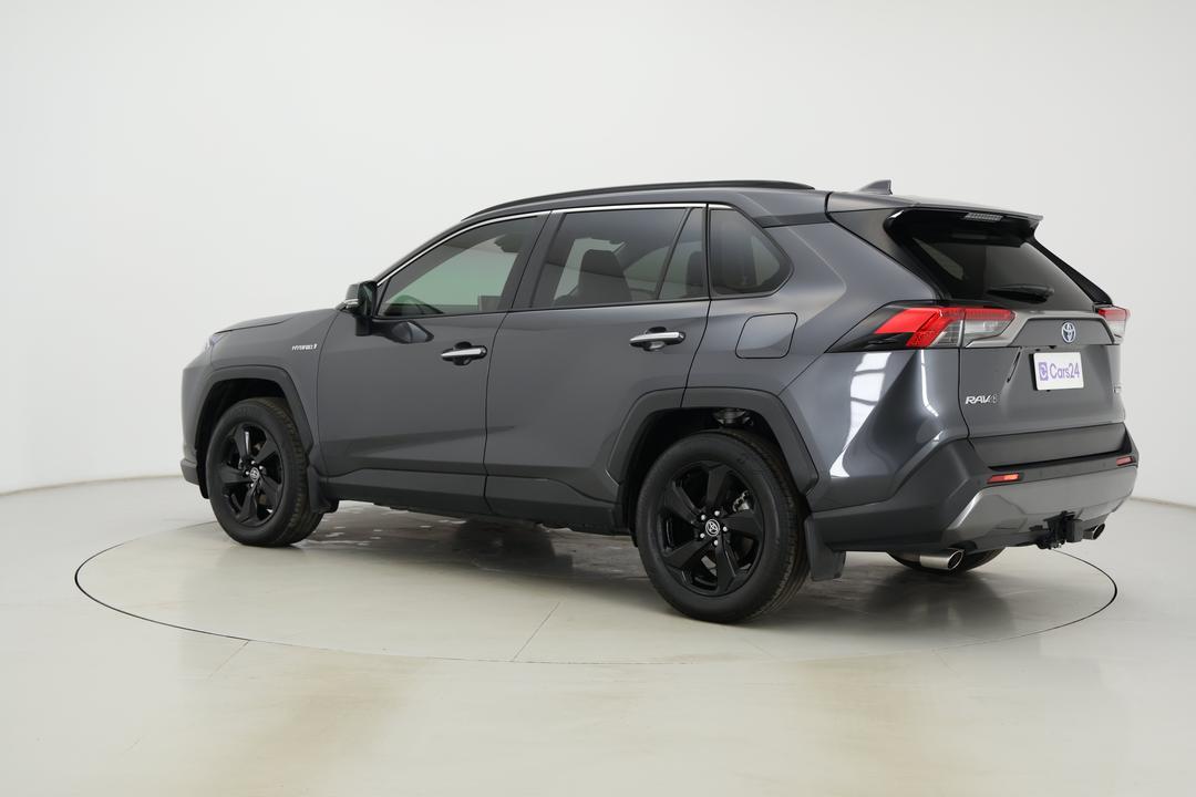 2021 Toyota RAV4 Cruiser (AWD) Hybrid, Automatic, 54559 km, Left Back Diagonal (45- Degree) View