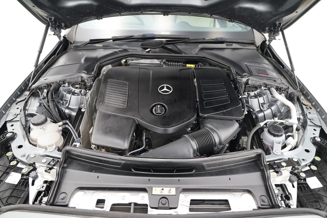 2022 Mercedes-benz C200 Edition C Mhev, Automatic, 30428 km, Open Bonnet (Engine)