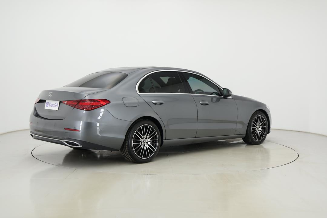 2022 Mercedes-benz C200 Edition C Mhev, Automatic, 30428 km, Right Back Diagonal (45- Degree) View
