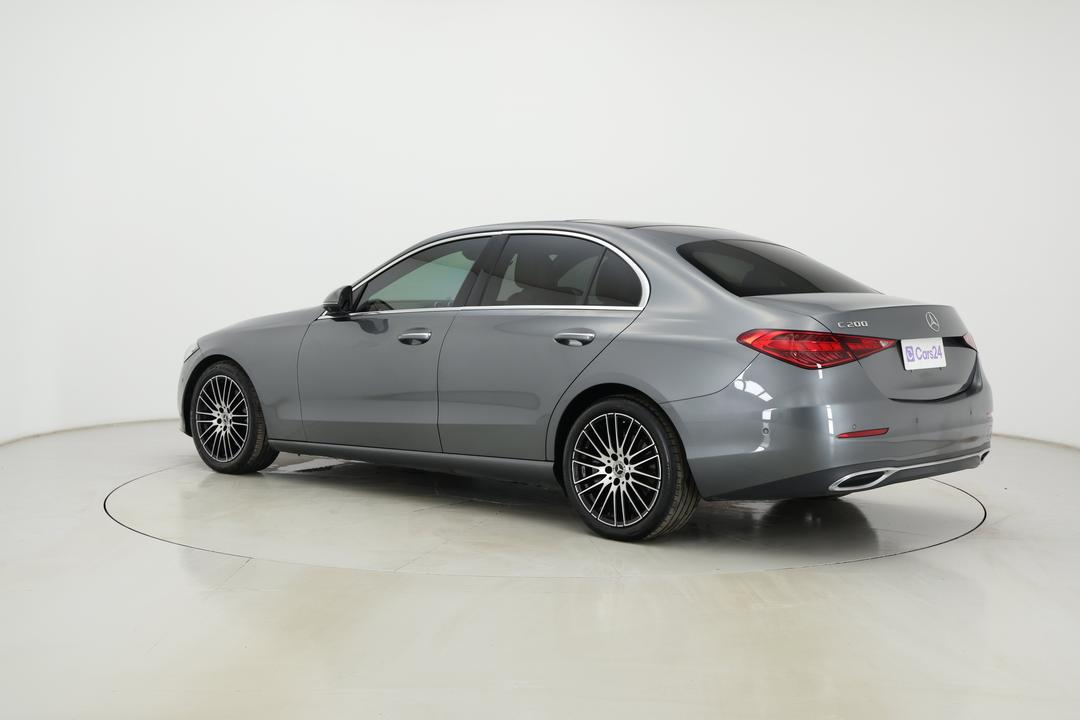 2022 Mercedes-benz C200 Edition C Mhev, Automatic, 30428 km, Left Back Diagonal (45- Degree) View