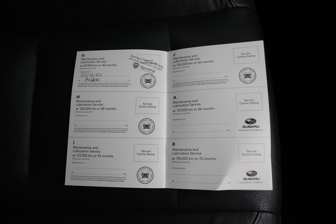 2020 Subaru Outback 2.5i Premium AWD, Automatic, 102057 km, Service History