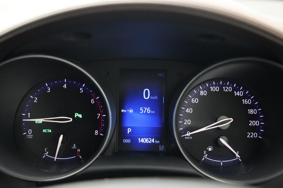 2018 Toyota C-HR Koba (AWD), Automatic, 140624 km, Odometer View