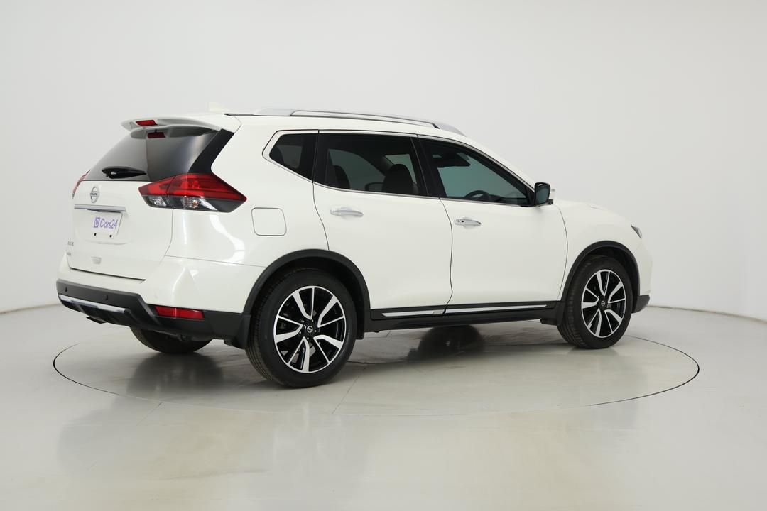 2021 Nissan X-trail Ti (4WD), Automatic, 42462 km, Right Back Diagonal (45- Degree) View