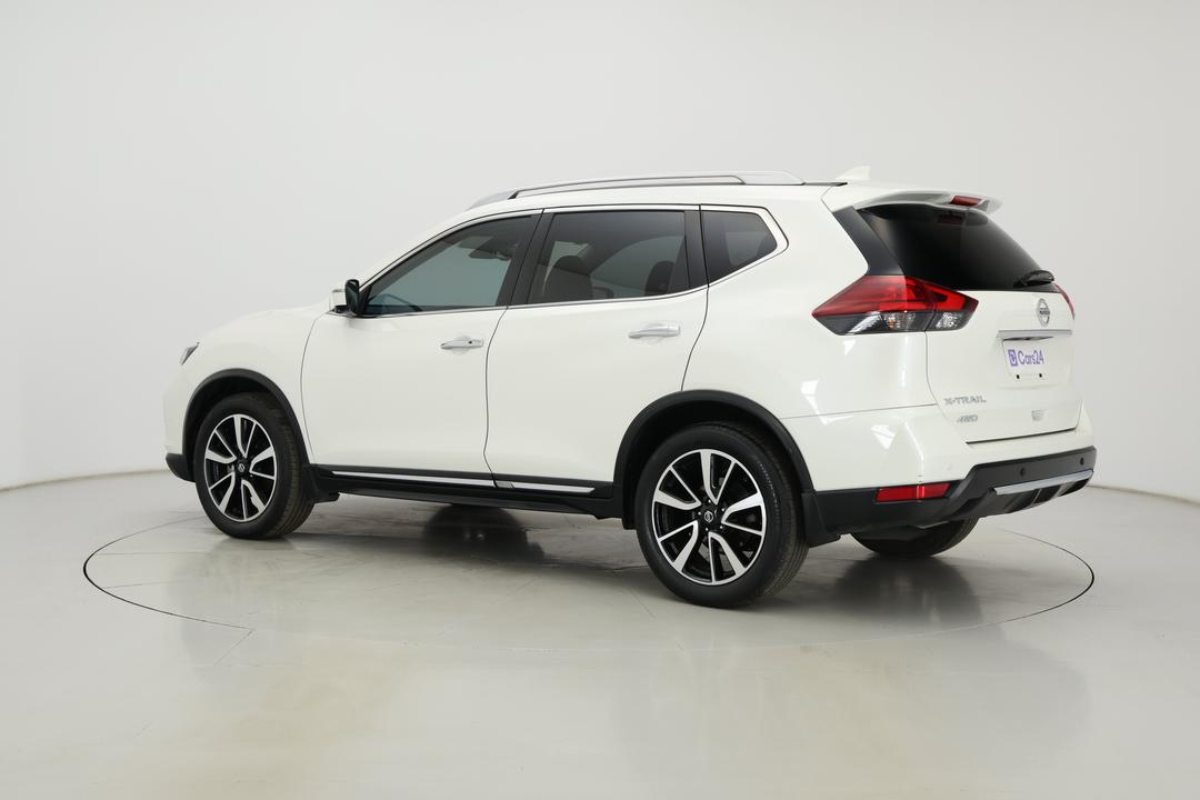 2021 Nissan X-trail Ti (4WD), Automatic, 42462 km, Left Back Diagonal (45- Degree) View