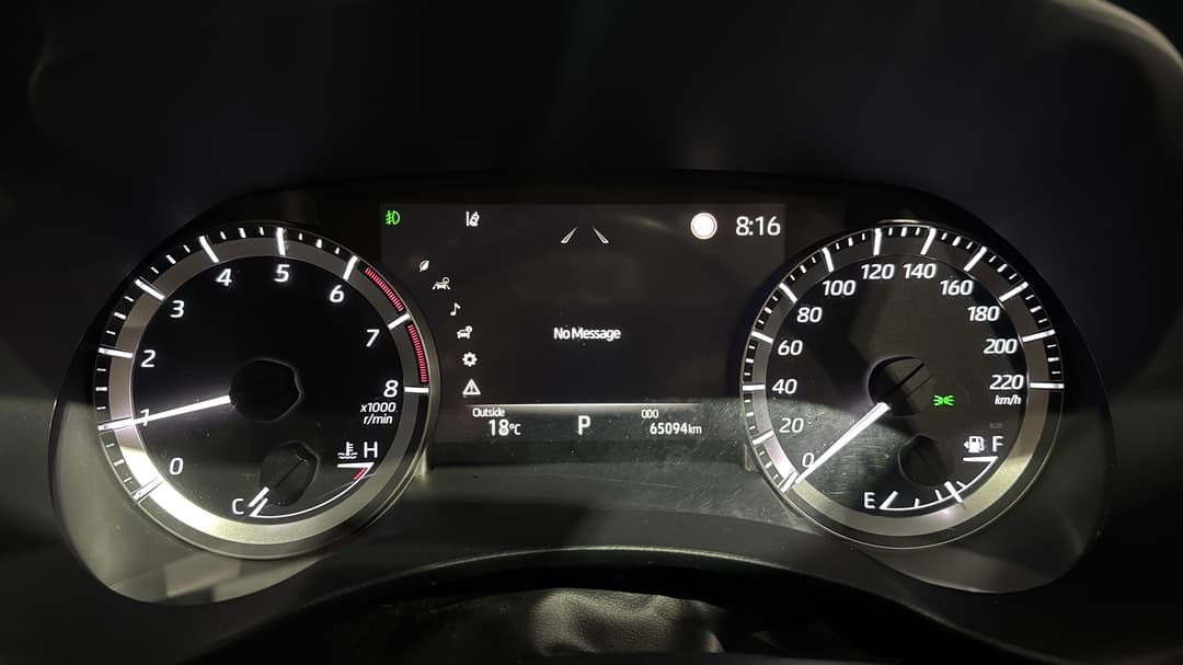 2023 Toyota Kluger Gx AWD, Automatic, 65094 km, Odometer View