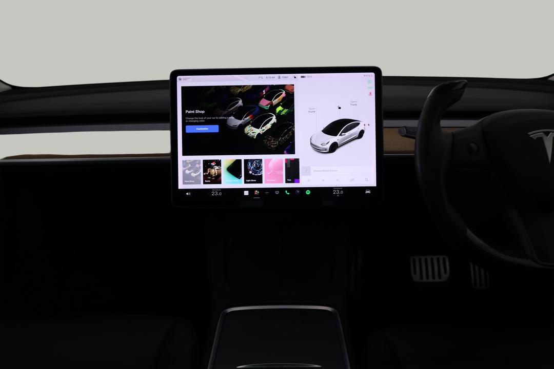 2021 Tesla Model 3 Long Range AWD, Automatic, 61749 km, Center Console