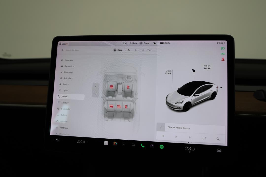 2021 Tesla Model 3 Long Range AWD, Automatic, 61749 km, Ventilated Seats