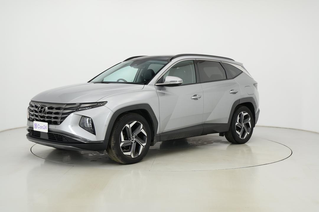 2022 Hyundai Tucson Highlander (AWD), Automatic, 51634 km, Left Front Diagonal (45- Degree) View