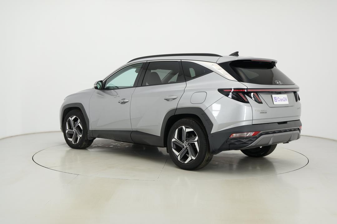 2022 Hyundai Tucson Highlander (AWD), Automatic, 51634 km, Left Back Diagonal (45- Degree) View