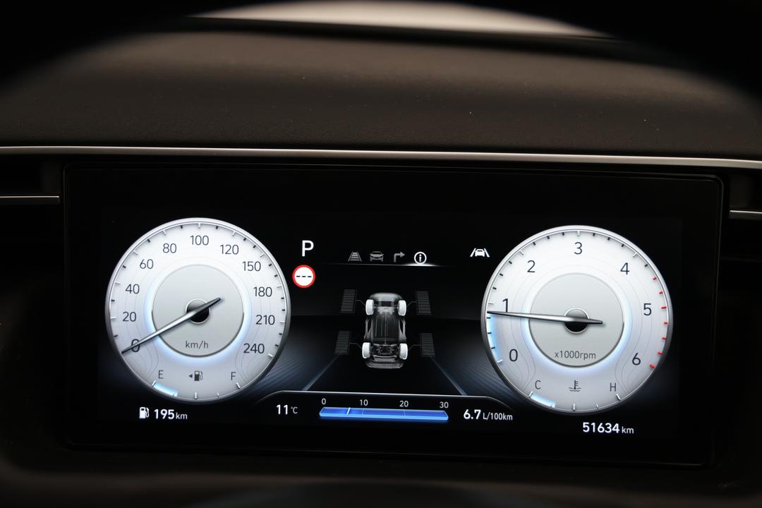 2022 Hyundai Tucson Highlander (AWD), Automatic, 51634 km, Odometer View