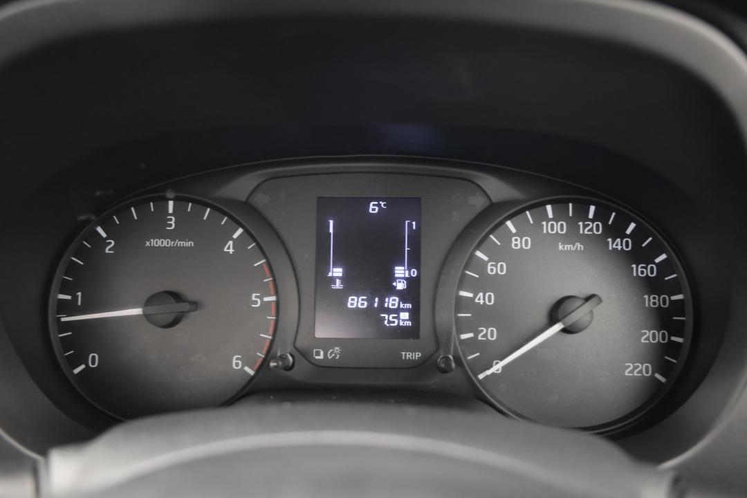 2018 Nissan Navara Rx (4x2), Manual, 86118 km, Odometer View