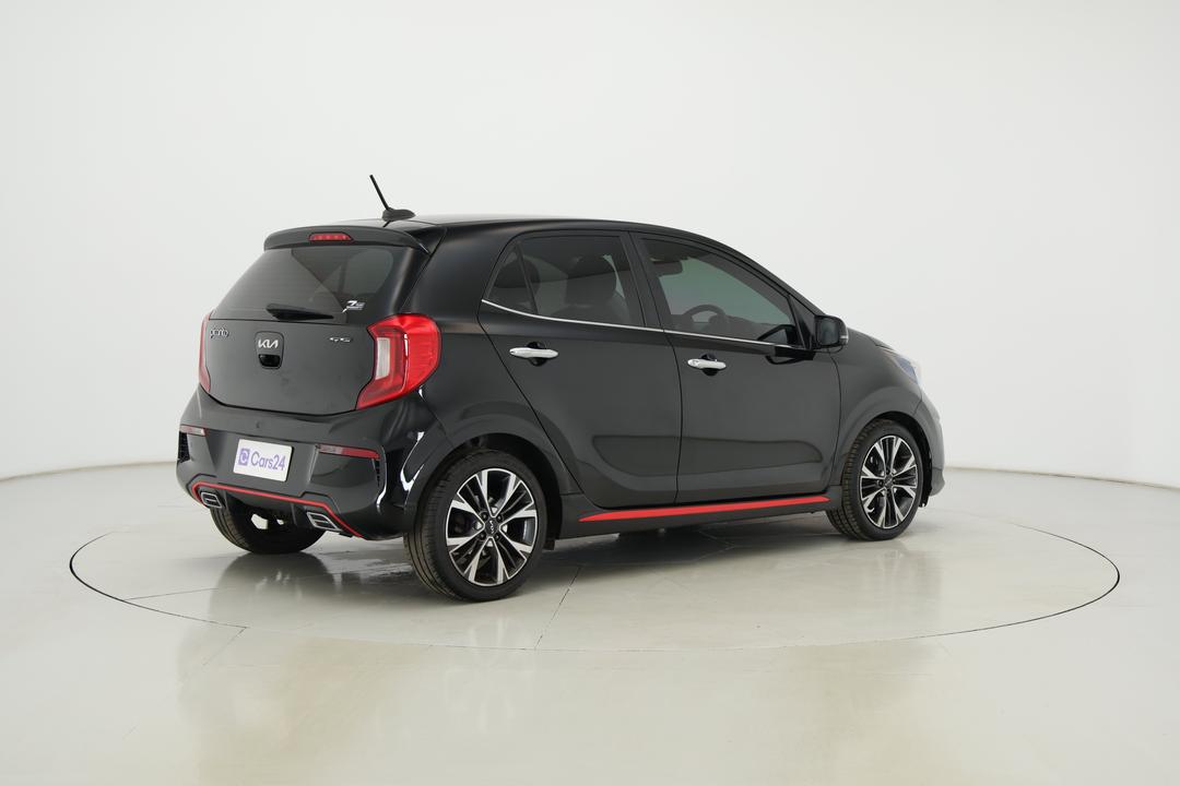 2022 Kia Picanto Gt-line (pe), Automatic, 38048 km, Right Back Diagonal (45- Degree) View