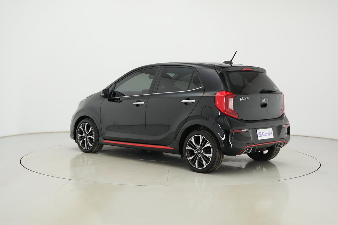 2022 Kia Picanto Gt-line (pe), Automatic, 38048 km, Left Back Diagonal (45- Degree) View