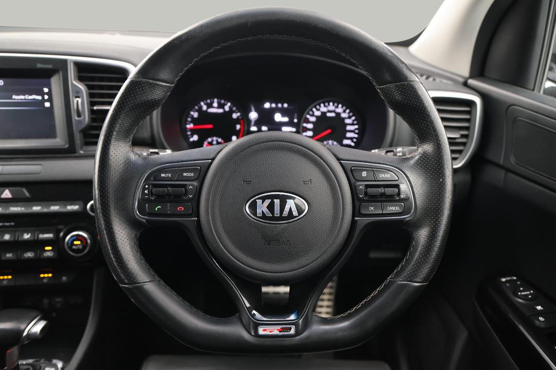2016 Kia Sportage Gt-line (AWD), Automatic, 93321 km, Steering Wheel Close-up
