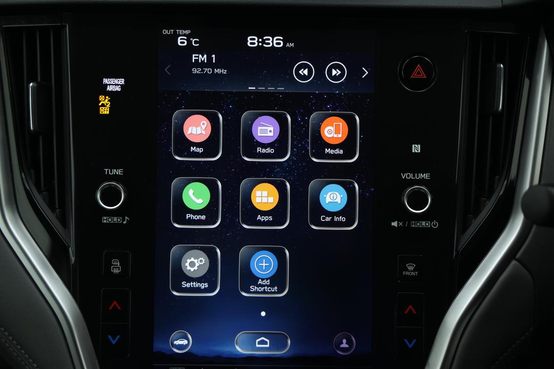 2021 Subaru Outback AWD Sport, Automatic, 102614 km, Steering Wheel Close-up