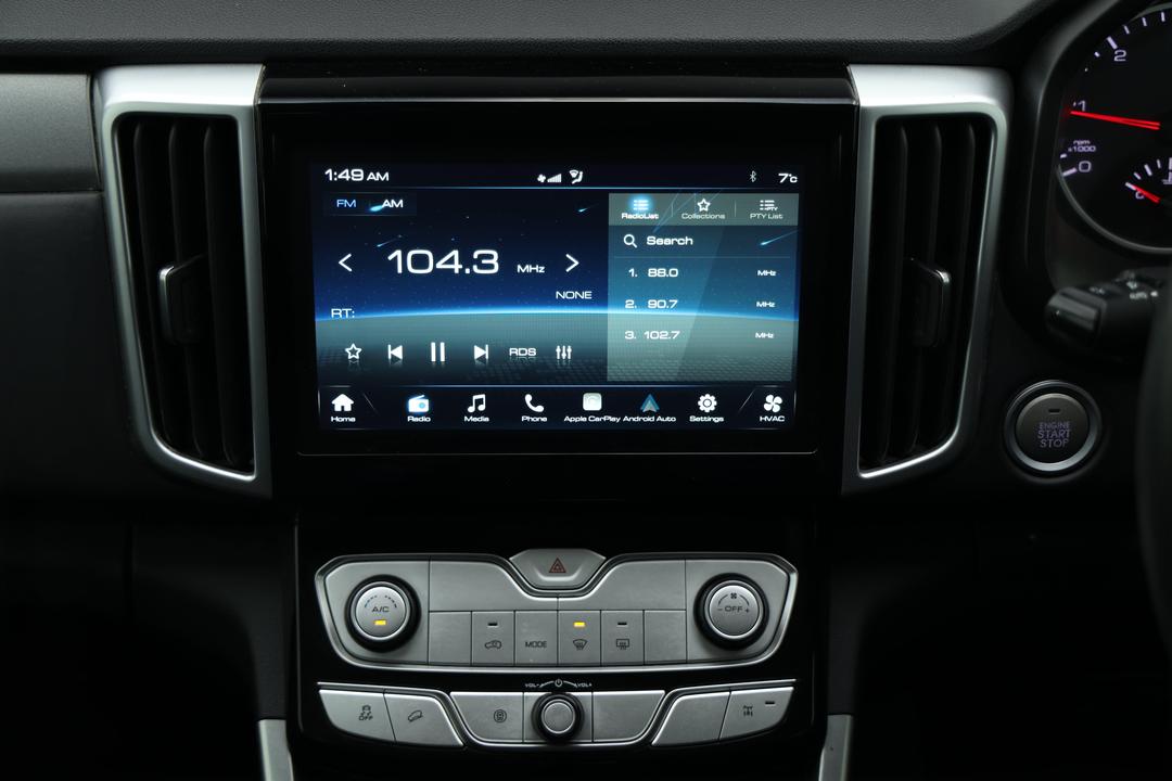 2021 GWM Ute Cannon (4x4), Automatic, 91152 km, Center Console