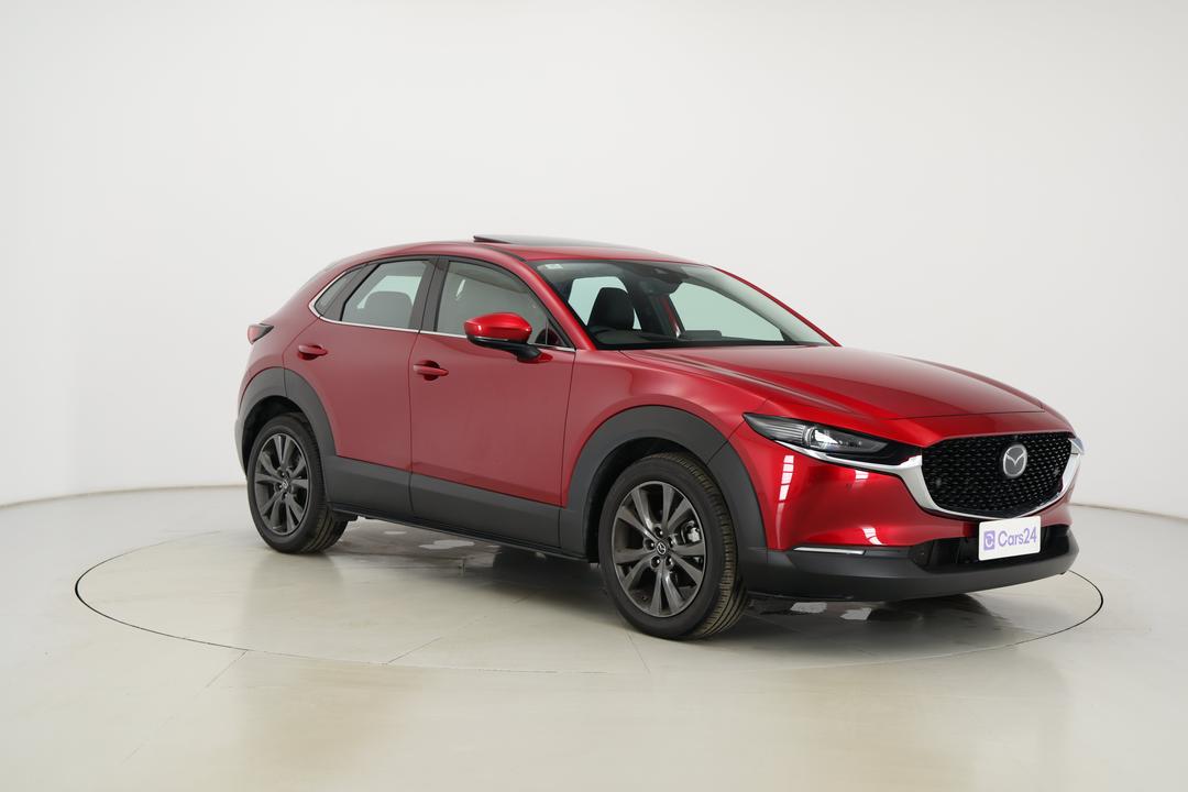 2021 Mazda CX-30 G20 Astina (FWD), Automatic, 24571 km, Right Front Diagonal (45- Degree) View