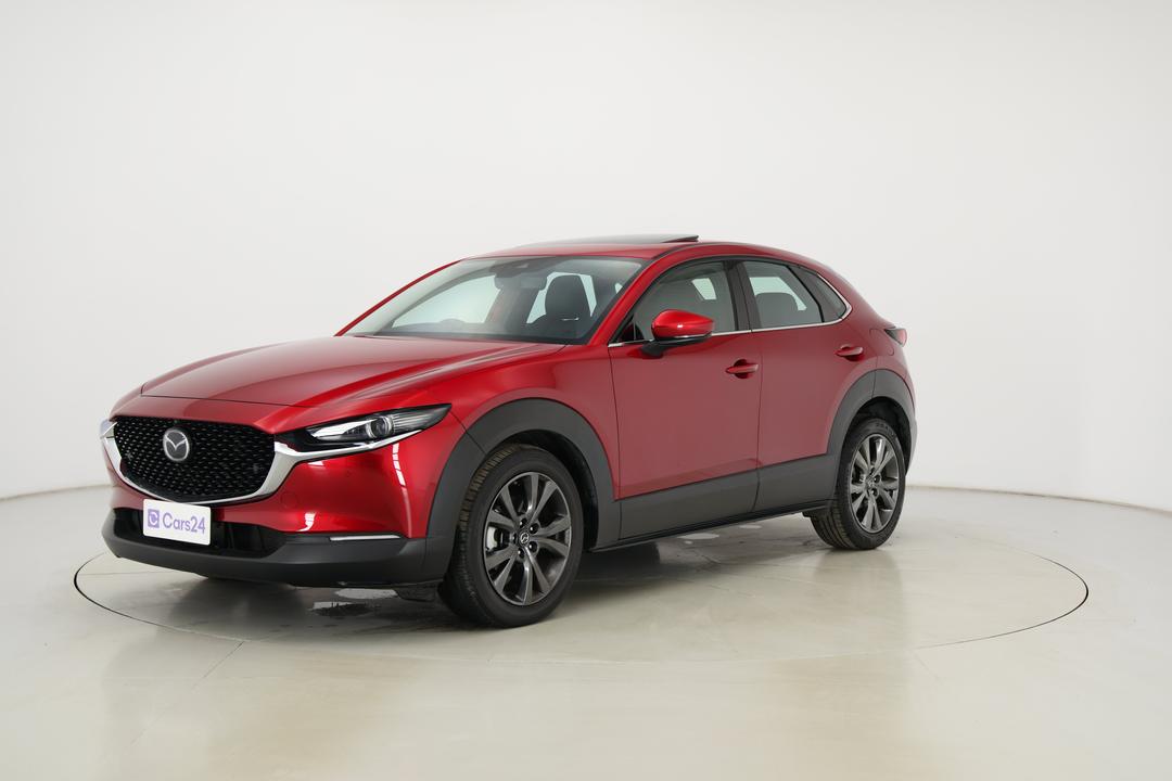 2021 Mazda CX-30 G20 Astina (FWD), Automatic, 24571 km, Left Front Diagonal (45- Degree) View