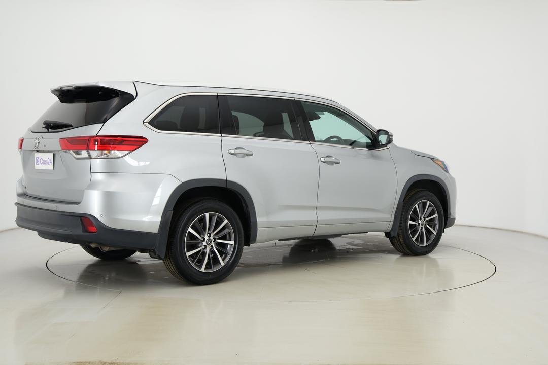 2019 Toyota Kluger Gxl (4x2), Automatic, 102575 km, Right Back Diagonal (45- Degree) View