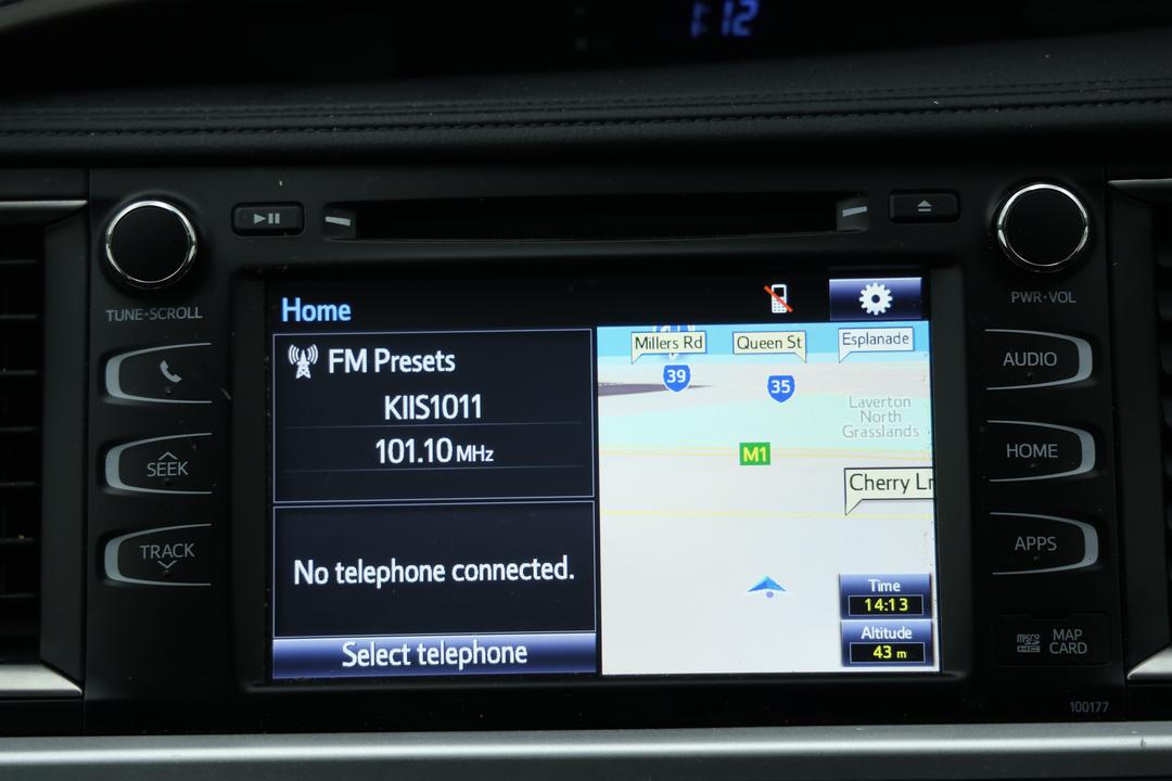 2019 Toyota Kluger Gxl (4x2), Automatic, 102575 km, Infotainment System