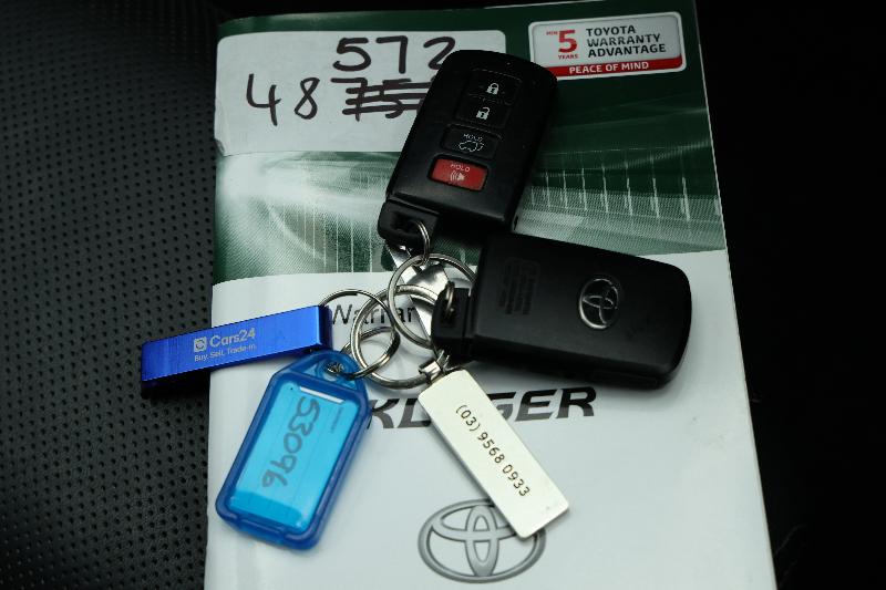 2019 Toyota Kluger Gxl (4x2), Automatic, 102575 km, Key Close-up