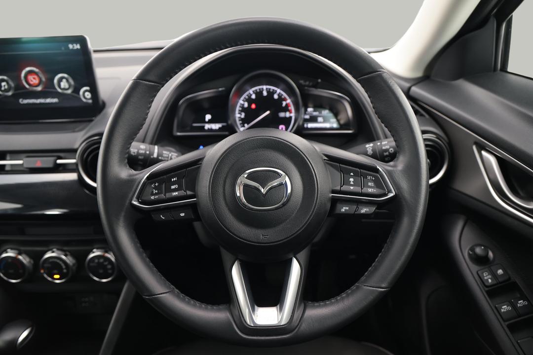 2025 Mazda CX-3 G20 Pure, Automatic, 24763 km, Steering Wheel Close-up
