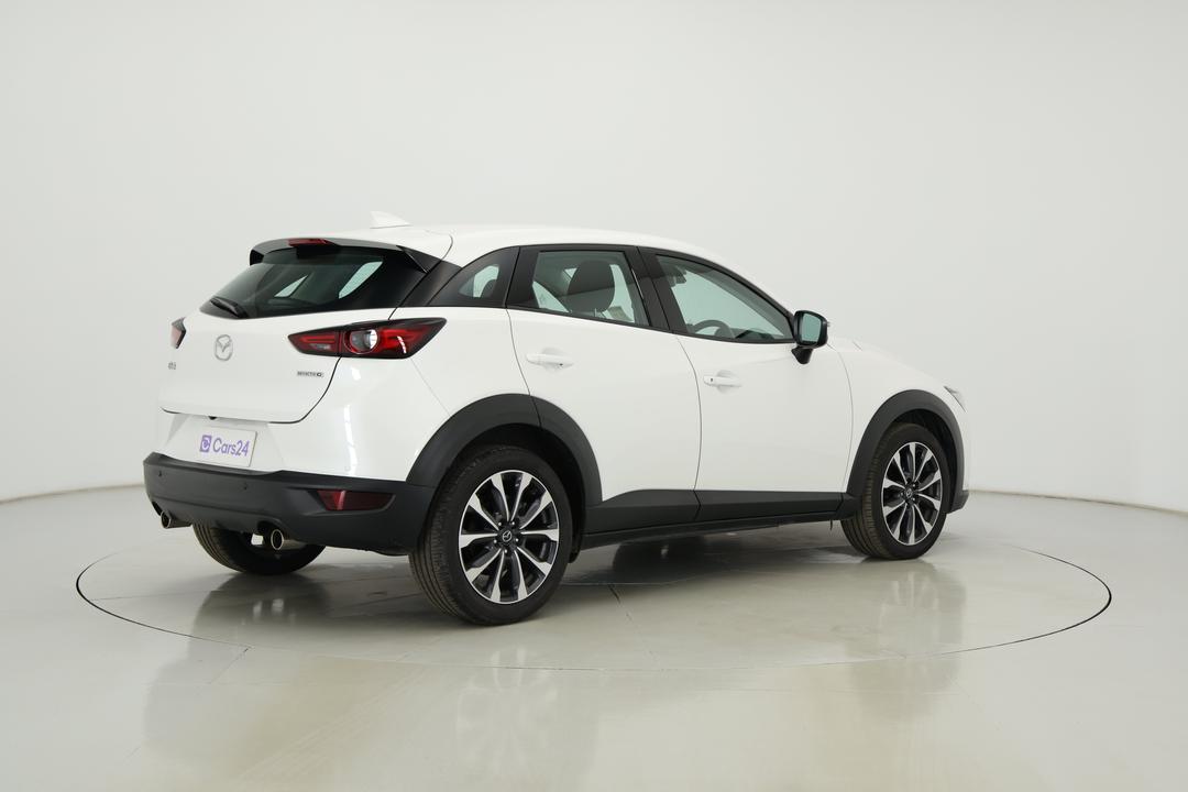 2025 Mazda CX-3 G20 Pure, Automatic, 24763 km, Right Back Diagonal (45- Degree) View