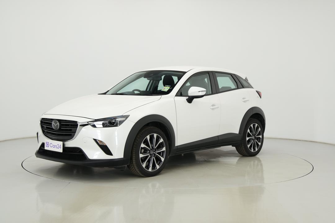 2025 Mazda CX-3 G20 Pure, Automatic, 24763 km, Left Front Diagonal (45- Degree) View