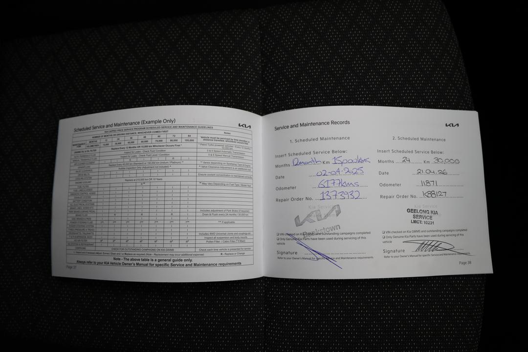 2024 Kia Picanto Sport (pe2), Automatic, 11964 km, Service History